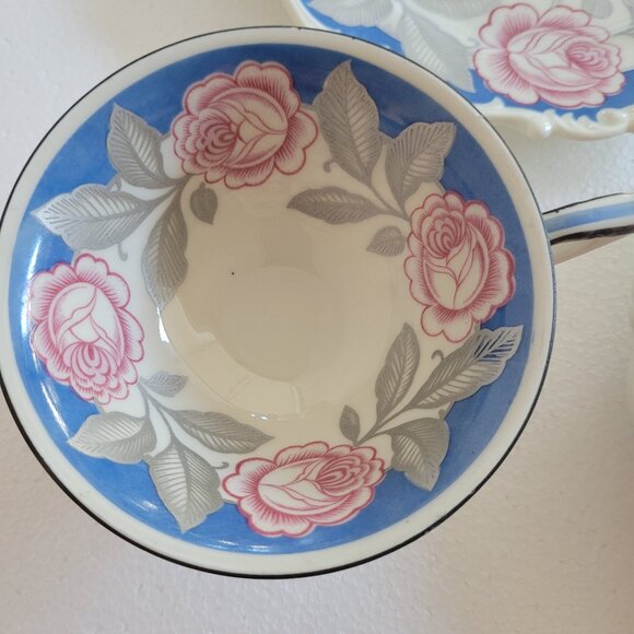 Seltmann Weiden Cup Saucer Plate Set 1924-1946 Mark - Picture 5 of 15